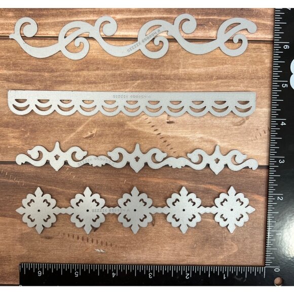 Sizzix By Rachael Bright Decorative Borders Steel Rule Die Set 658954 - Picture 2 of 5